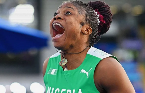NWACHUKWU SMASHES WORLD RECORD TO WIN DISCUS GOLD FOR NIGERIA