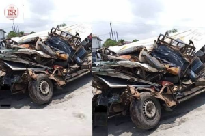 SPEEDING DRIVER KILLED IN LAGOS ROAD CRASH